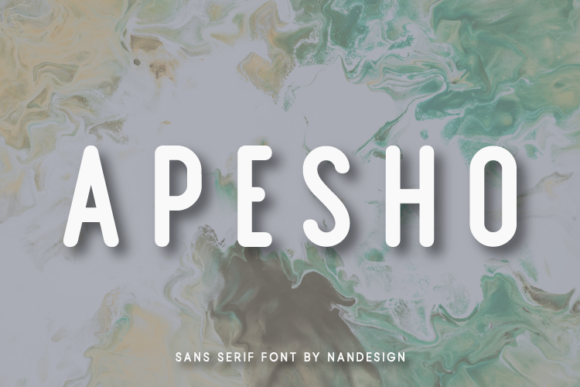 Apesho: The Versatile Sans Serif Typeface for Modern Web Design