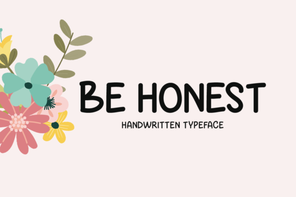 Be Honest: A Handwritten Font for Crafters and Makers