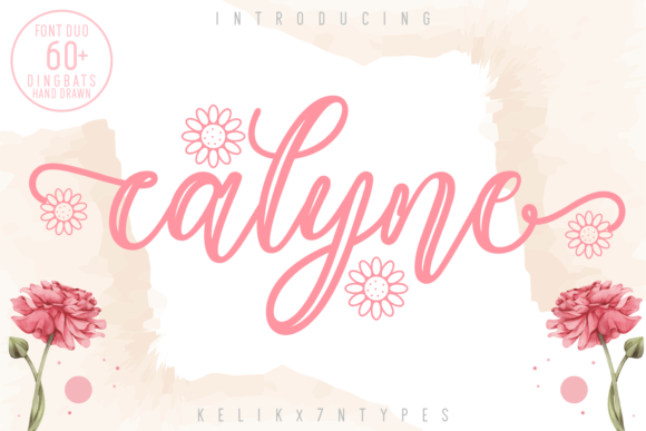Calyne: A Delicate Script Handwritten Font for Elegant Digital Brands