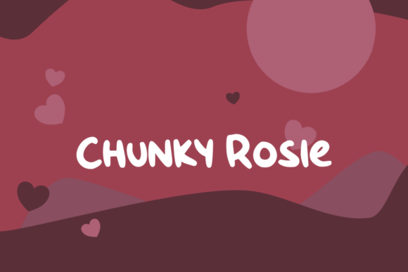 Chunky Rosie: A Modern Handwritten Font for Editorial Mood