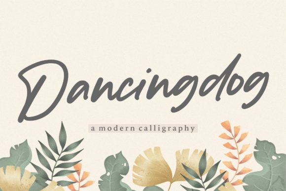 Discover the Dancingdog Font: A Brush Pen Script for Digital Brands