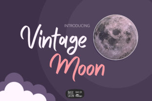 Exploring the Vintage Moon Font: A Gorgeous Handwritten Sans Serif
