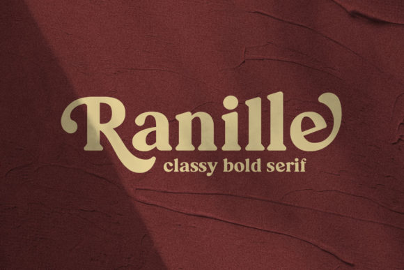 Ranille: The Modern Serif Font for Marketing Professionals