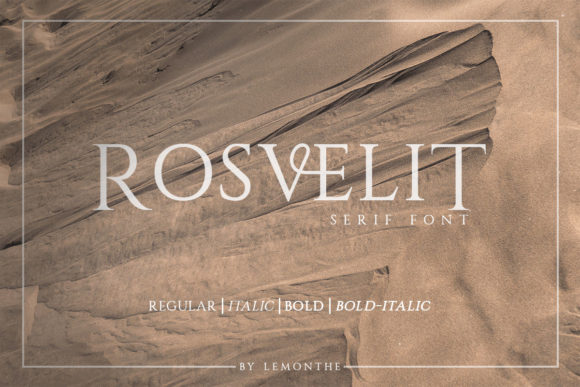 Rosvelit: The Elegant Serif Font for Modern Web Design