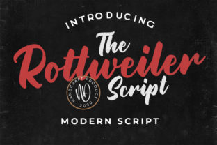 Rottweiler Font: A Classic Script for Your Creative Projects