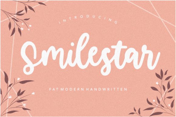 Smilestar Font: Elegant Handwriting for Creative Projects