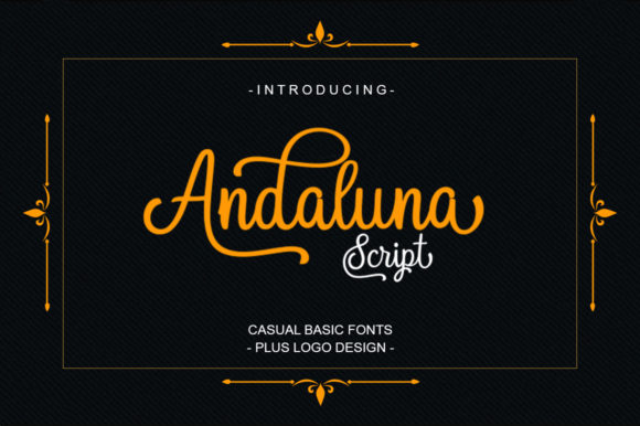 The Andaluna Font: Adding Handwritten Elegance to Your Business Brand