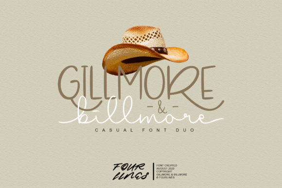 The Gillmore Billmore Duo: A Stylish Script for Sophisticated Projects