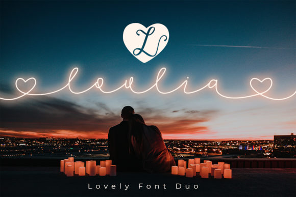 The Lovlia Font Duo for Crafters and Makers