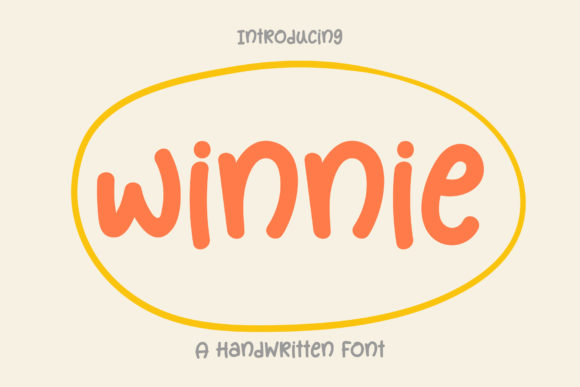 The Winnie Font: A Sweet and Versatile Handwritten Typeface