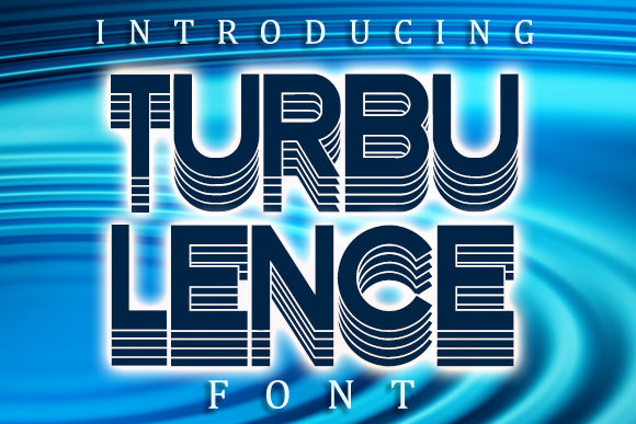 Turbulence: A Creative Display Font for Memorable Branding