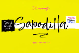 Unveiling Sapodilla: A Unique Script Handwritten Font