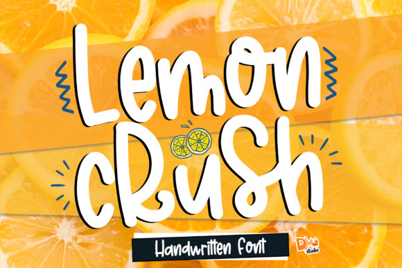 Using the Lemon Crush Font for Editorial and Design Projects