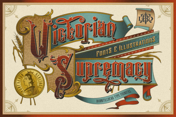 Victorian Supremacy: A Vintage Serif Font for Nostalgic Branding