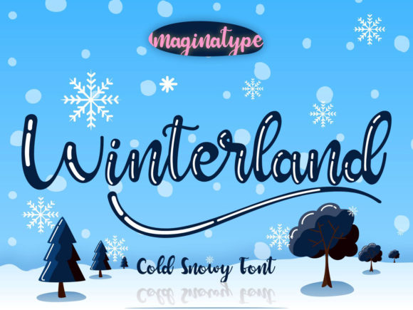 Winterland: The Snowy Script Font for Premium Branding Projects