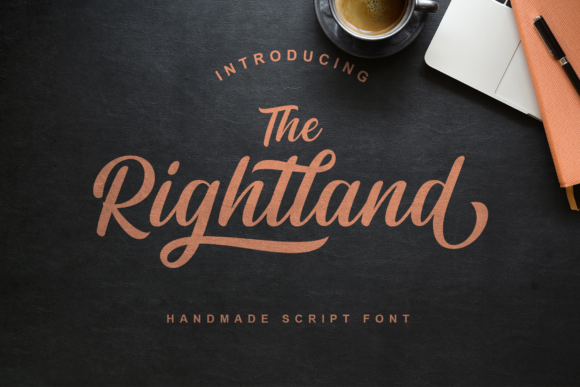 Your Handmade Brand Deserves the Rightland Font